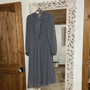 H&M Charcoal Midi Dress